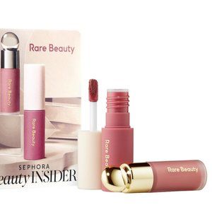 Rare Beauty Mini Lip Souffle and Mini Liquid Blush